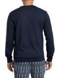 Pigiama lungo Emporio Armani - blu - 5