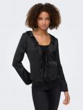 Camicia manica lunga giovane Only - black - 3