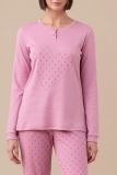 Pigiama lungo Noidinotte - rosa - 1