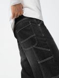 Pantalone jeans Tiffosi - grigio nero - 3