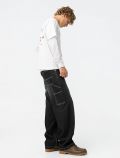 Pantalone jeans Tiffosi - grigio nero - 4