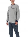 Pigiama lungo Lvb Man - grigio melange - 1