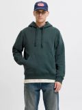 Maglia in felpa cappuccio Jack & Jones - verde scuro - 0