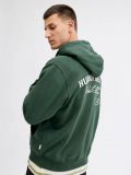 Maglia in felpa zip cappuccio Jack & Jones - verde - 5