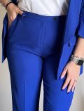 Pantalone morbido. gamba dritta. vest... - blu cina - 1