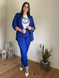 Pantalone morbido. gamba dritta. vest... - blu cina - 2