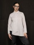Camicia manica lunga curvy - ghiaccio - 0