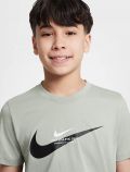 T-shirt manica corta sportiva Nike - verde - 2