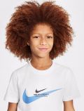 T-shirt manica corta sportiva Nike - white - 2