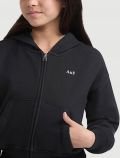 Maglia in felpa aperta Abercrombie & Fitch - antracite - 1
