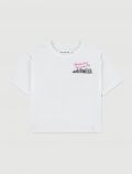 T-shirt manica corta Abercrombie & Fitch - white - 0