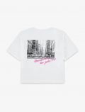 T-shirt manica corta Abercrombie & Fitch - white - 3