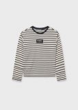 T-shirt Mayoral - panna nero - 4