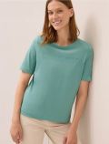 T-shirt manica corta Cecil - verde scuro - 3