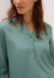 Camicia manica lunga curvy. scollo a ... - verde salvia - 1