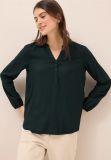 Camicia manica lunga curvy. scollo a ... - verde scuro - 5