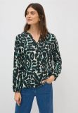 Camicia manica lunga. scollo a v. abb... - verde salvia - 5