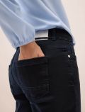 Jeans a vita media. modello slim. chi... - blu scuro - 4