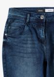 Pantalone jeans curvy. vestibilità sl... - blu medio - 1