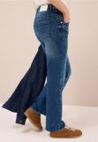 Pantalone jeans curvy. vestibilità sl... - blu medio - 5