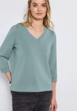 Maglia in felpa Street One - verde acqua - 1