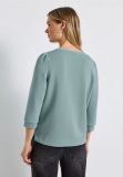 Maglia in felpa Street One - verde acqua - 5
