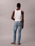 Pantalone jeans Calvin Klein - denim chiaro - 4