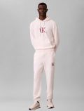 Maglia in felpa cappuccio Calvin Klein - bright white - 2