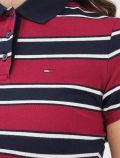 Polo manica corta Tommy Jeans - ciliegia - 1