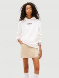 Maglia in felpa cappuccio Tommy Jeans - bianco - 2