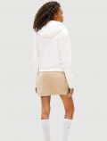 Maglia in felpa cappuccio Tommy Jeans - bianco - 4