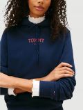 Maglia in felpa cappuccio Tommy Jeans - blu notte - 1
