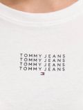 T-shirt manica corta Tommy Jeans - ecru - 1