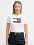 T-shirt manica corta Tommy Jeans - ecru - 0