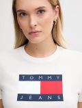 T-shirt manica corta Tommy Jeans - ecru - 2