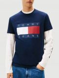 T-shirt manica corta Tommy Jeans - dark navy - 0