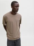 T-shirt manica corta Jack & Jones - fango - 2