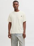 T-shirt manica corta Jack & Jones - panna - 0