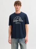 T-shirt manica corta Jack & Jones - blu navy - 0
