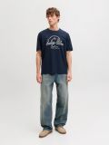 T-shirt manica corta Jack & Jones - blu navy - 2