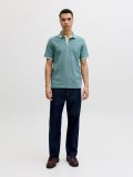 Polo manica corta Jack & Jones - verde acqua - 1