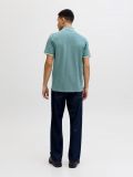 Polo manica corta Jack & Jones - verde acqua - 5