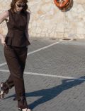 Pantalone Lumina - marrone - 4