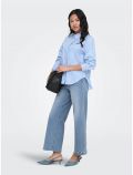 Camicia manica lunga giovane Only - azzurro - 2