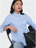 Camicia manica lunga giovane Only - azzurro - 3