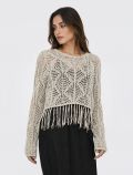 Maglia manica lunga Only - beige - 0