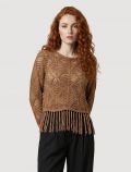 Maglia manica lunga Only - marrone - 0