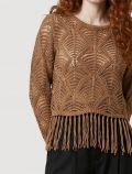 Maglia manica lunga Only - marrone - 1