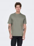 T-shirt manica corta Only & Sons - gray - 0