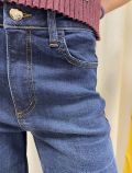 Pantalone jeans Rinascimento - blu indaco - 1